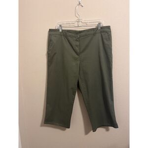Karen Scott, Women's size 16 W Crop Pants